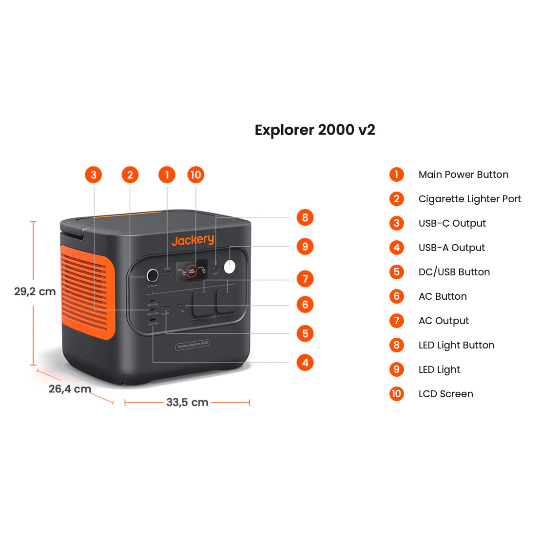 Зарядна станція JACKERY Explorer 2000 v2 (21-0001-000267)