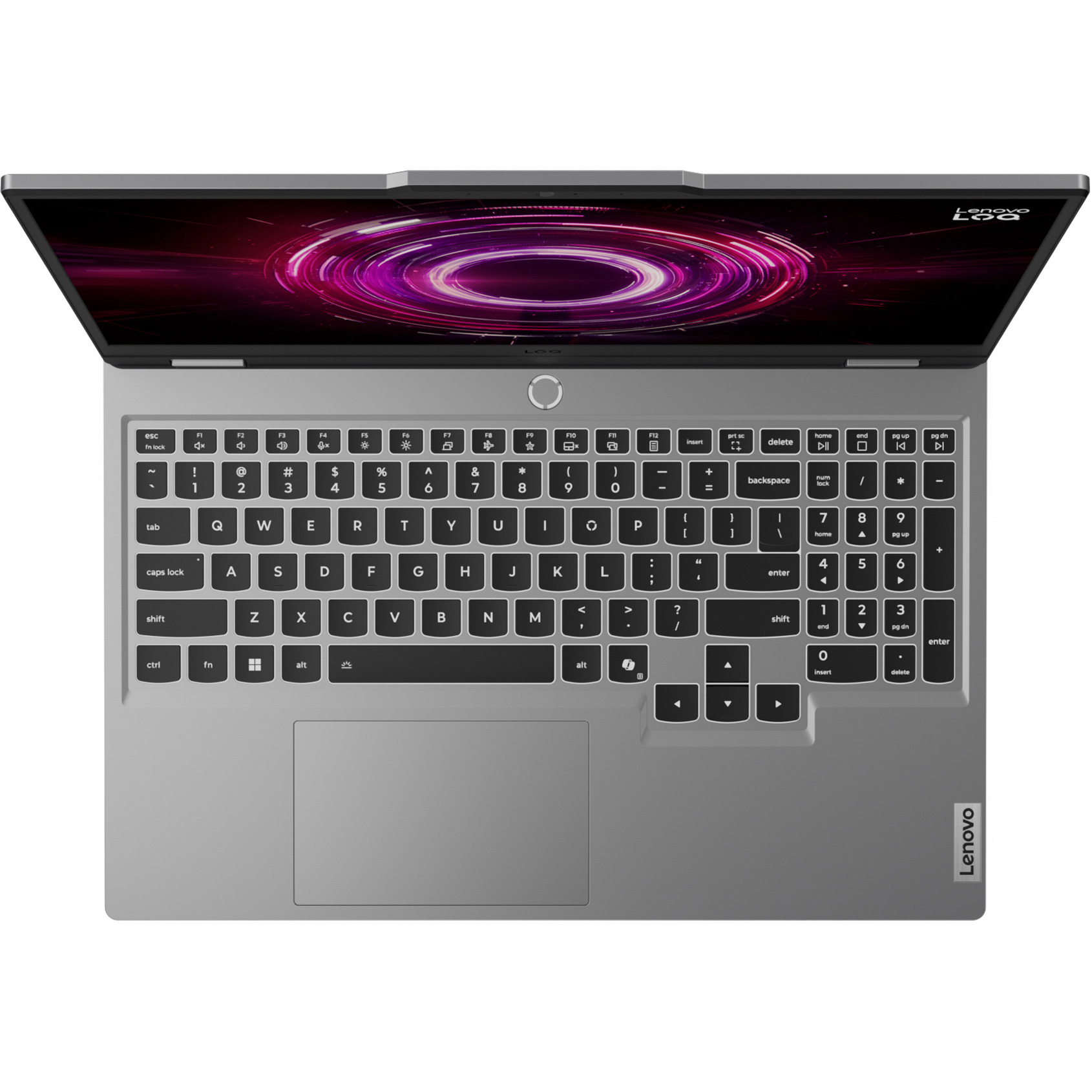 Ноутбук LENOVO LOQ 15AHP10 Luna Gray (83JG002NRA)