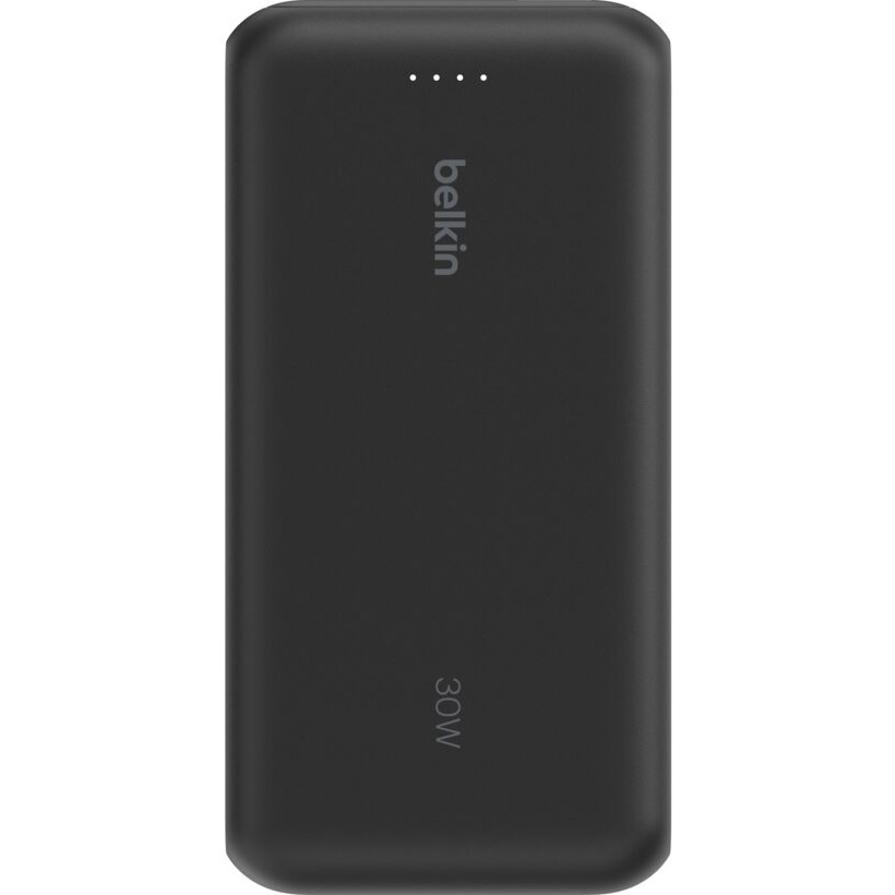 Повербанк BELKIN BoostCharge w/Integrated USB-C Cable 30W 20000mAh Black (BPB024HQBK)