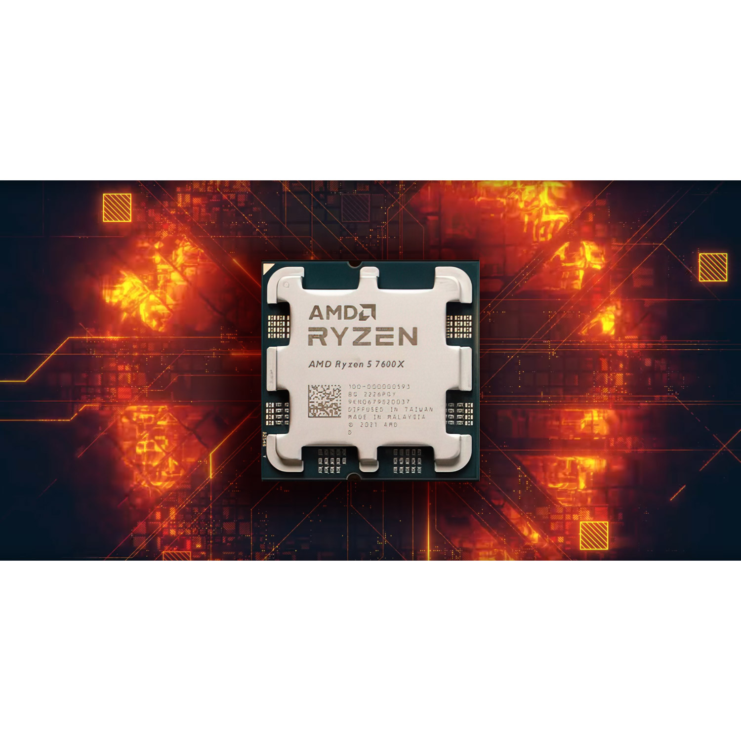 Процесор AMD Ryzen 5 7500X3D 4.0GHz AM5 (100-100001904WOF)