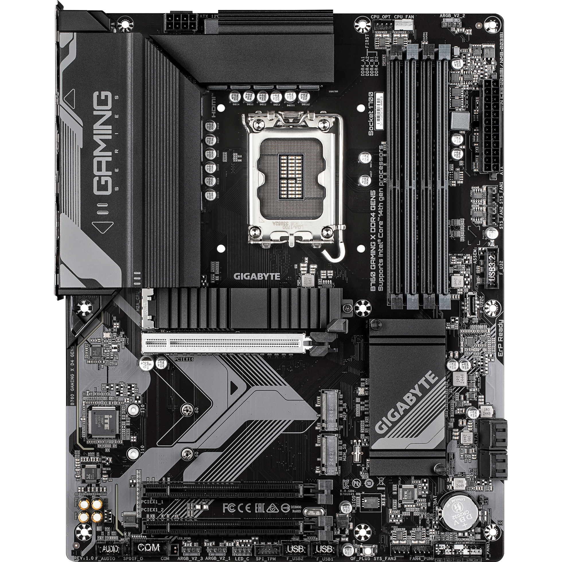 Материнская плата GIGABYTE B760 Gaming X DDR4 Gen5
