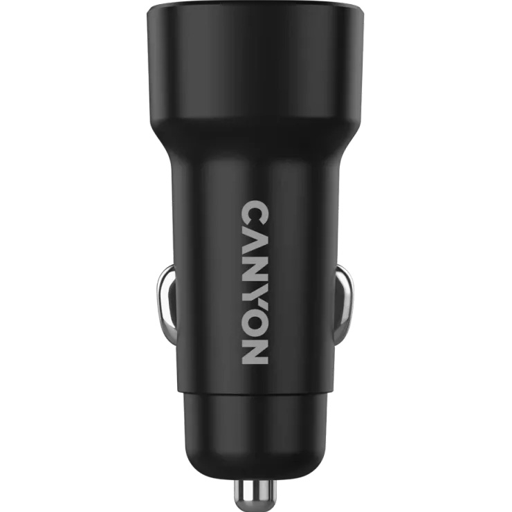 Автомобильное зарядное устройство CANYON OnDrive 30 1xUSB-C, 30W Black (CNE-CCABR2C)