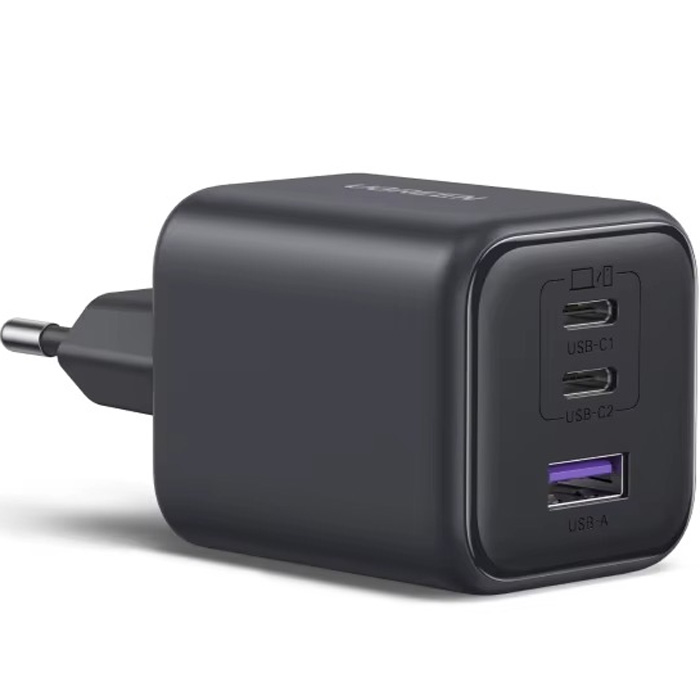Зарядний пристрій UGREEN X527 GaN 45W Fast Charger Gray (65156B)