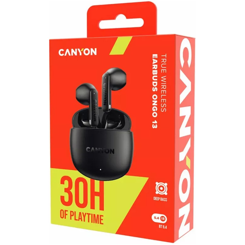 Наушники CANYON OnGo 13 Black