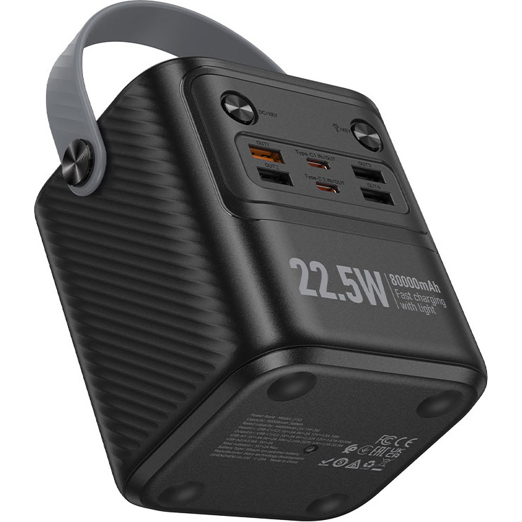 Повербанк HOCO J152 Tough 22.5W 80000mAh