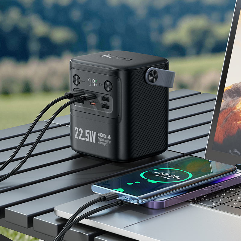 Повербанк HOCO J152 Tough 22.5W 80000mAh