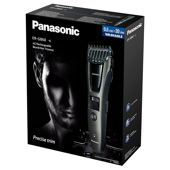 Триммер для стрижки бороды и усов PANASONIC ER-GB60