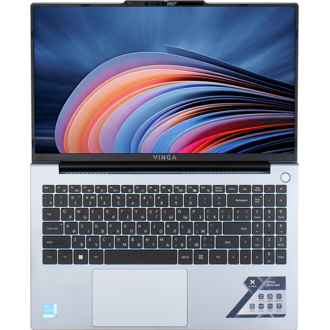 Ноутбук VINGA Iron S151 Gray (S151-131516512SWH)