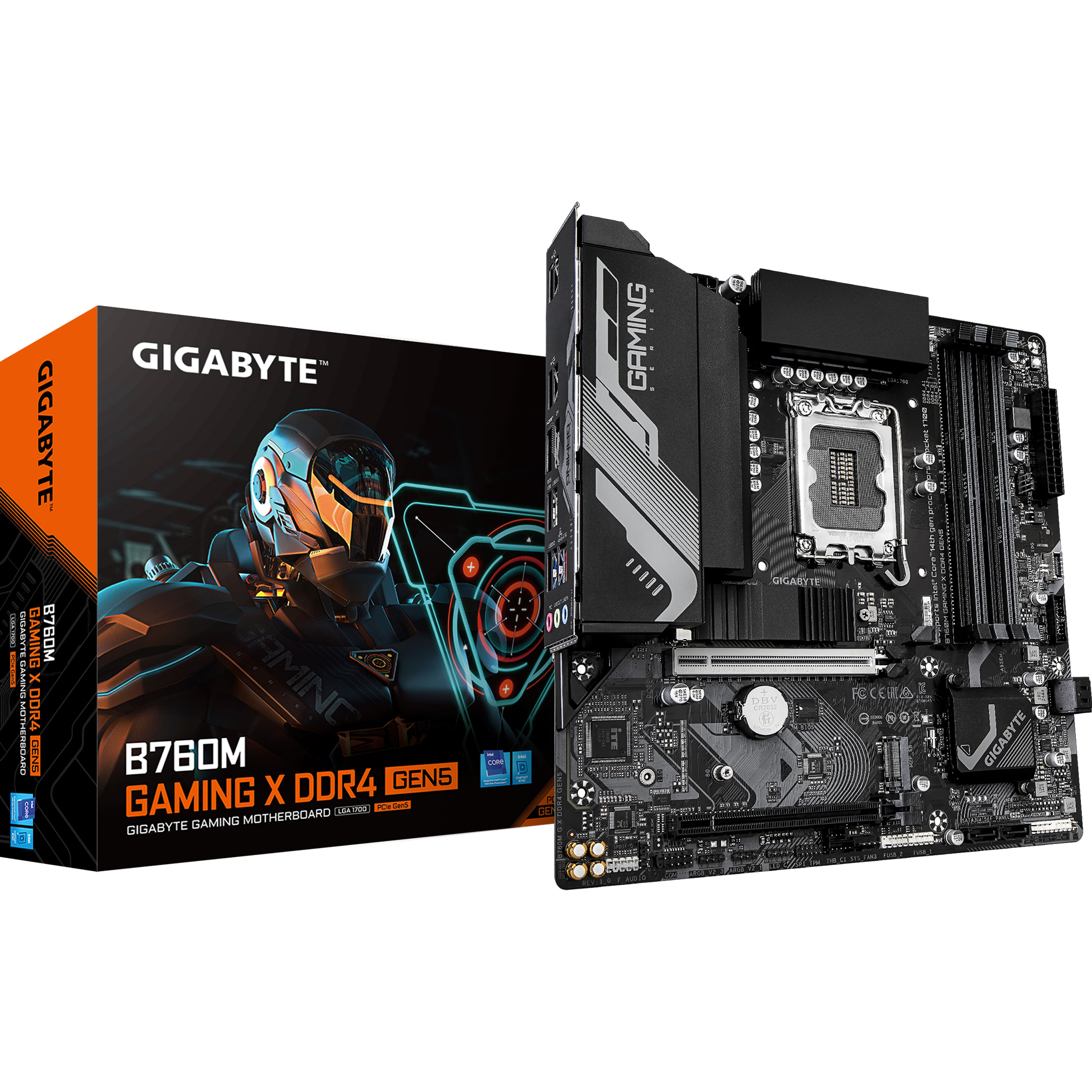 Материнская плата GIGABYTE B760M Gaming X DDR4 Gen5