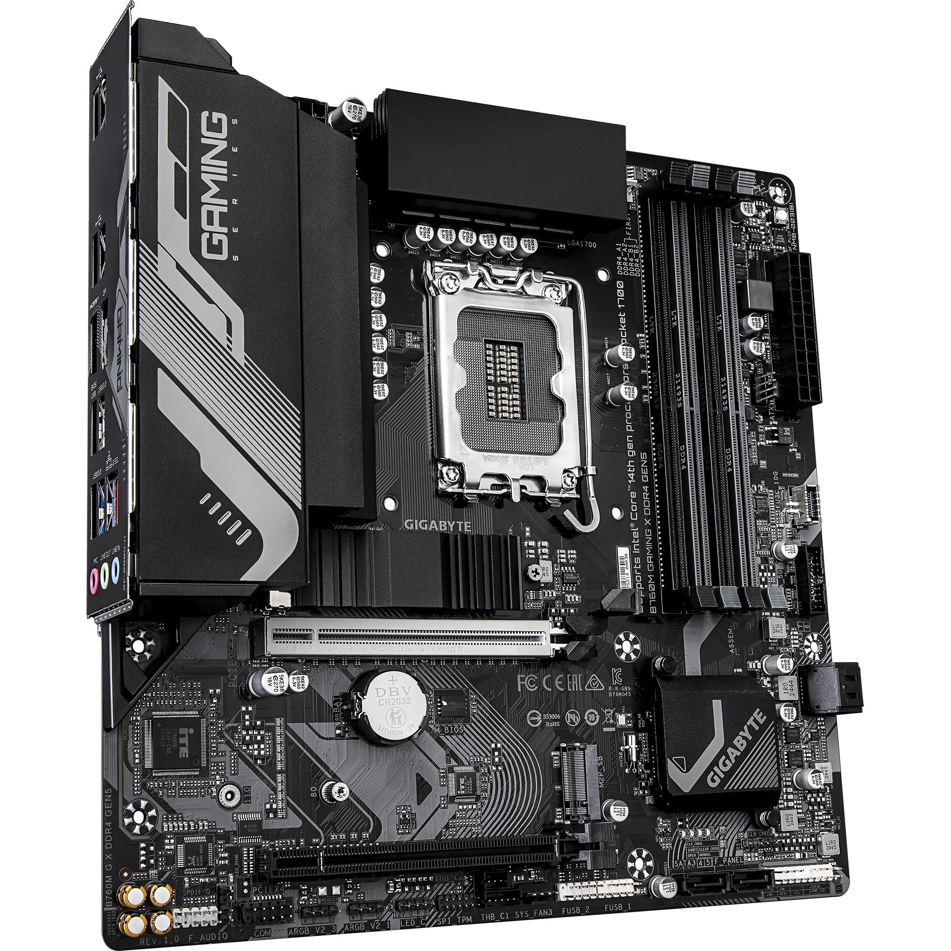 Материнская плата GIGABYTE B760M Gaming X DDR4 Gen5