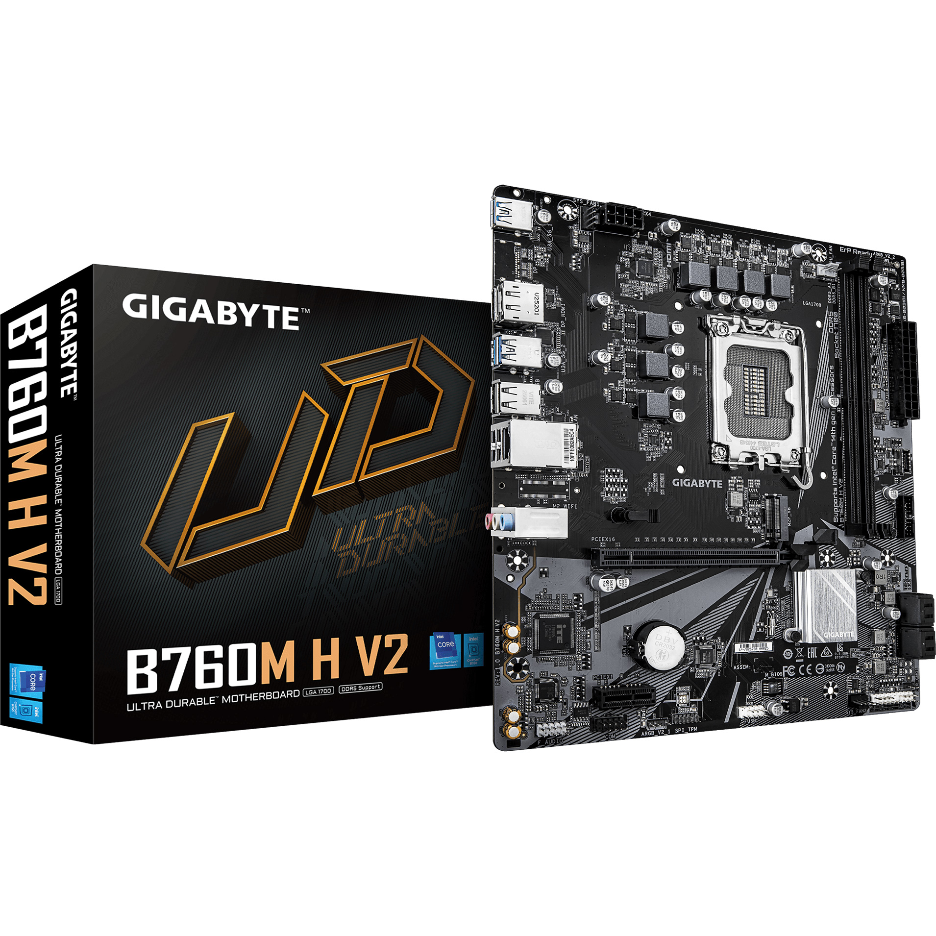 Материнская плата GIGABYTE B760M H V2