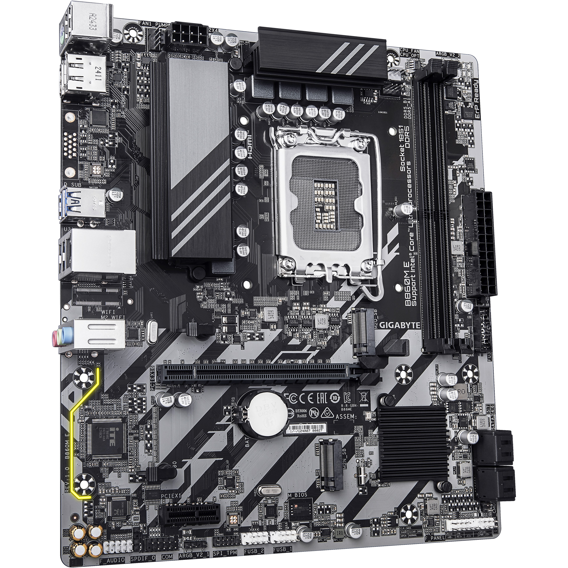 Материнская плата GIGABYTE B860M E