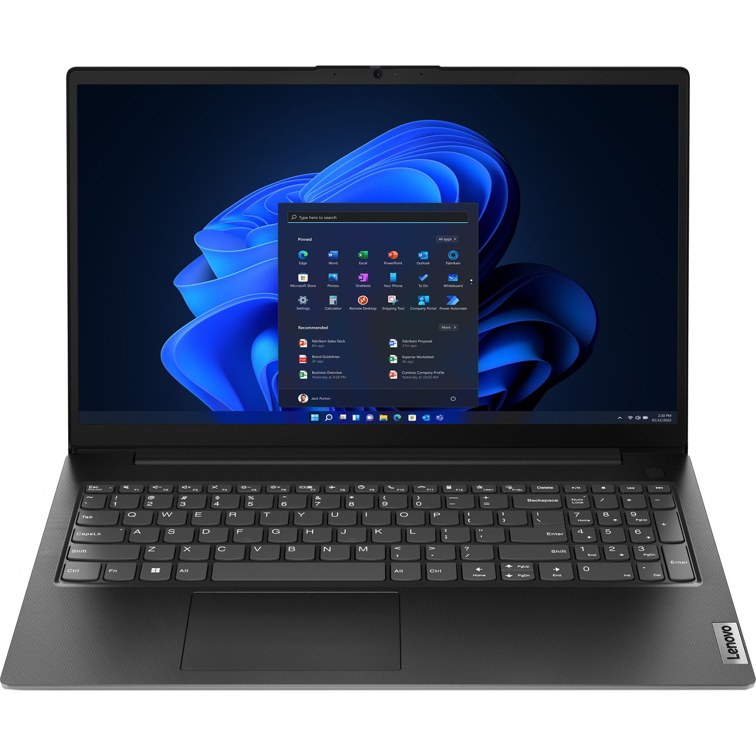 Ноутбук LENOVO V15 G4 AMN Business Black (82YU016NRA)