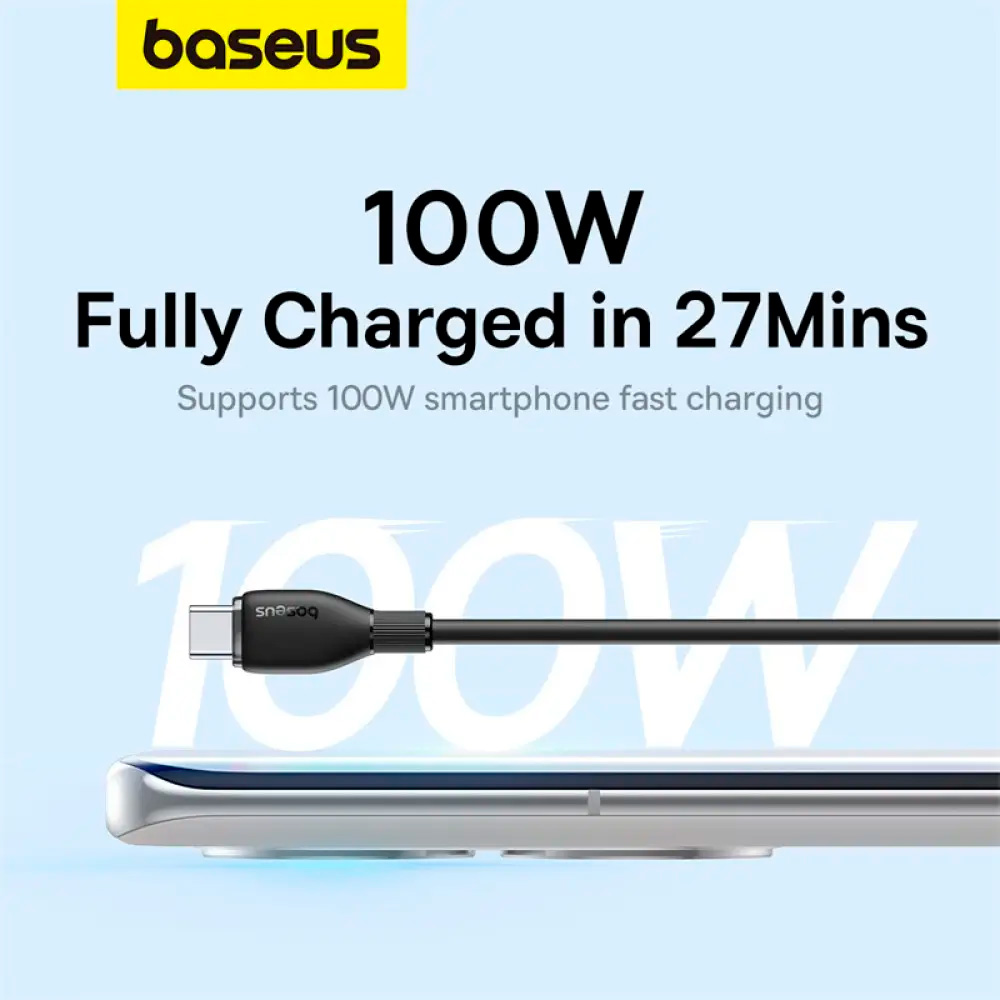 Кабель BASEUS USB to Type-C 100W 2м (P10355703111-01)
