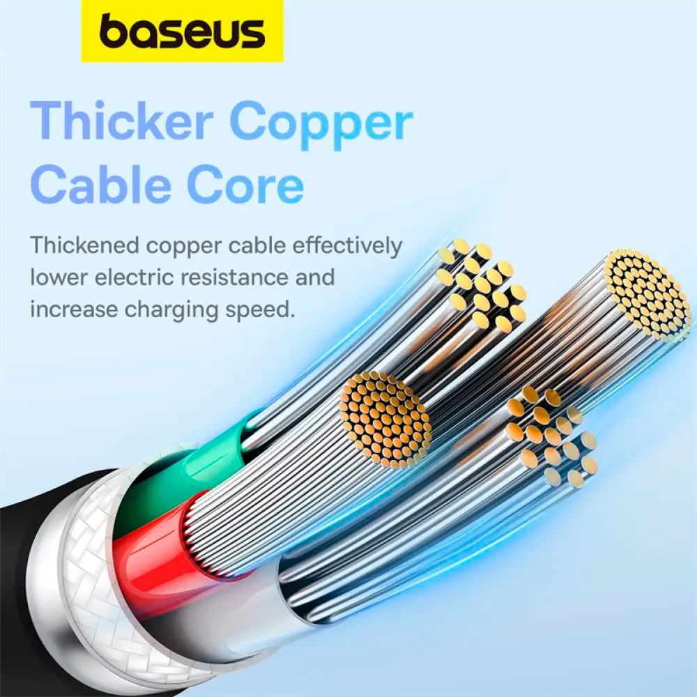 Кабель BASEUS USB to Type-C 100W 2м (P10355703111-01)
