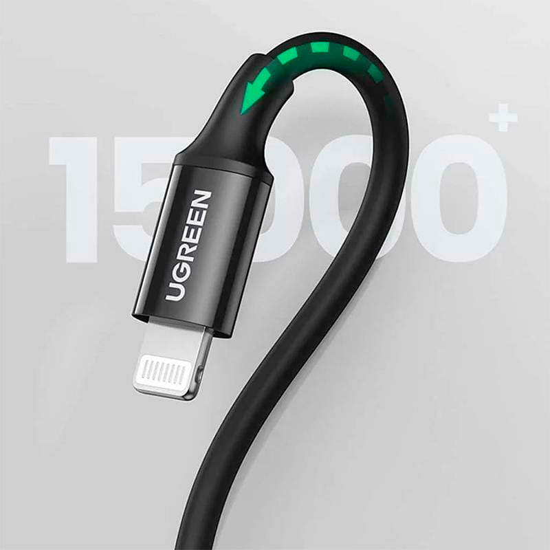 Кабель UGREEN US171 USB-C 2.0 - Lightning 2м (60752)