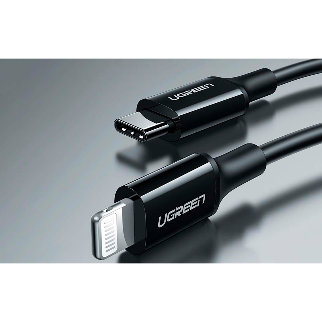 Кабель UGREEN US171 USB-C 2.0 - Lightning 2м (60752)