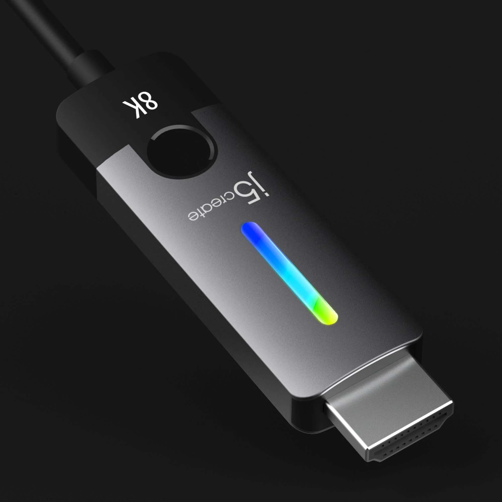 Кабель J5CREATE USB-C - HDMI USB-C to HDMI v2.1 1.8м Black/Gray