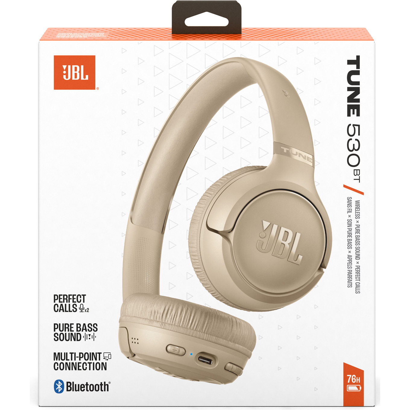 Наушники JBL Tune 530BT Beige