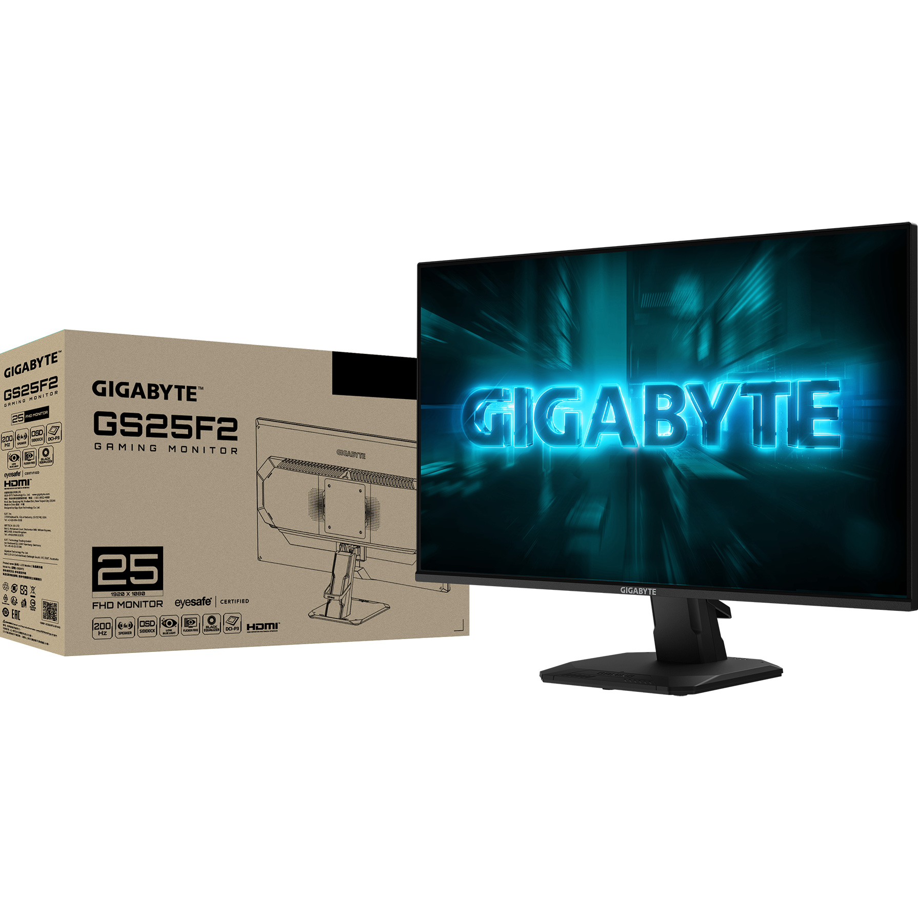Монитор 24.5" GIGABYTE GS25F2A