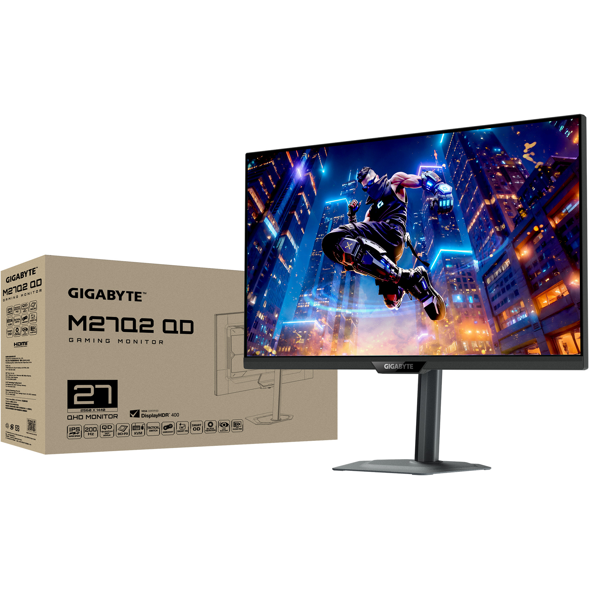 Монитор 27" GIGABYTE M27Q2 QD