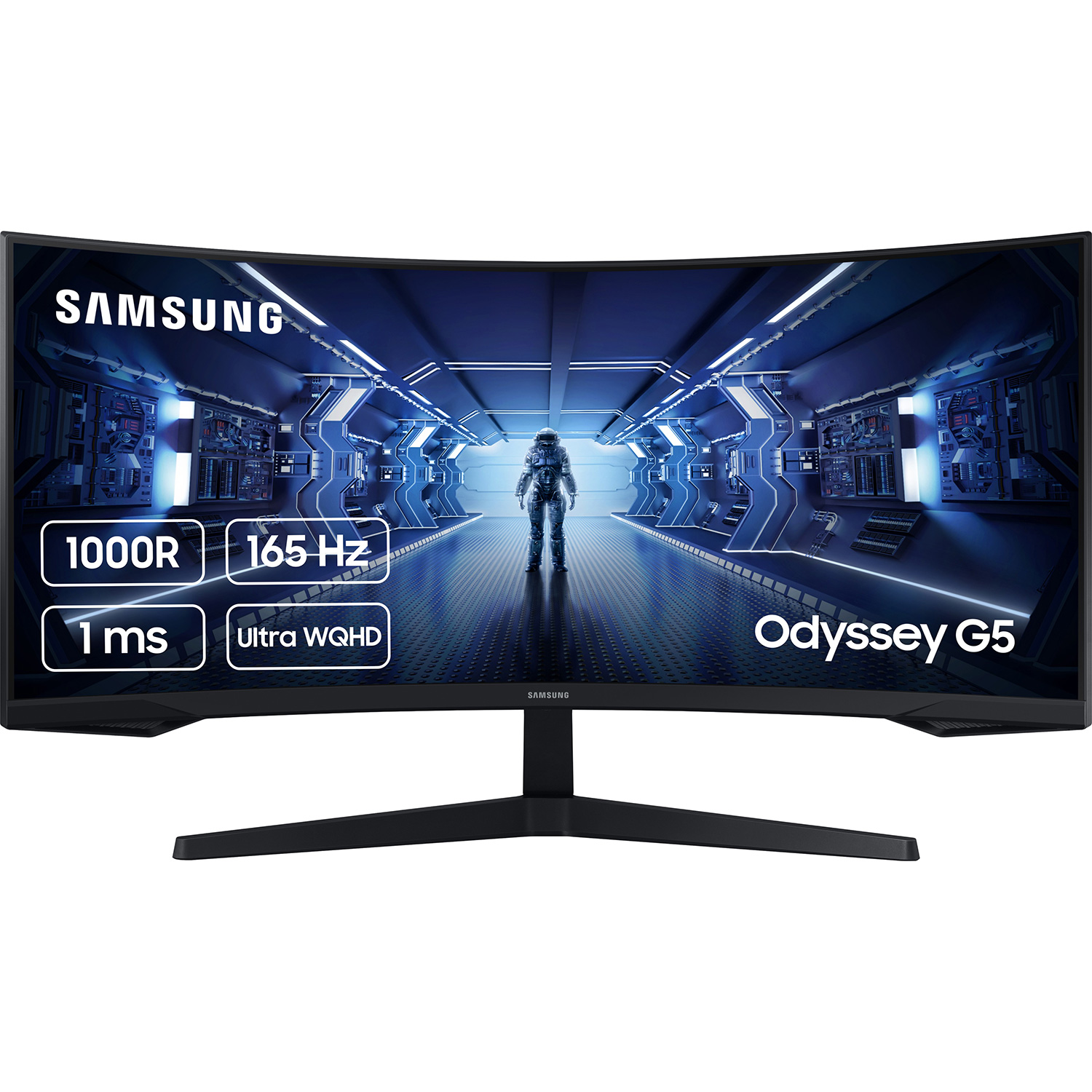 Монітор 34" SAMSUNG Odyssey G5 C34G55TWWI (LC34G55TWWIXUA)