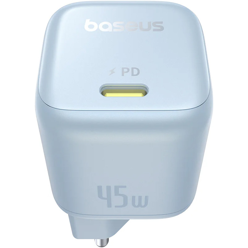 Зарядний пристрій BASEUS PicoGo GaN Fast Charger 1C 45W Blue (P10176800313-00)