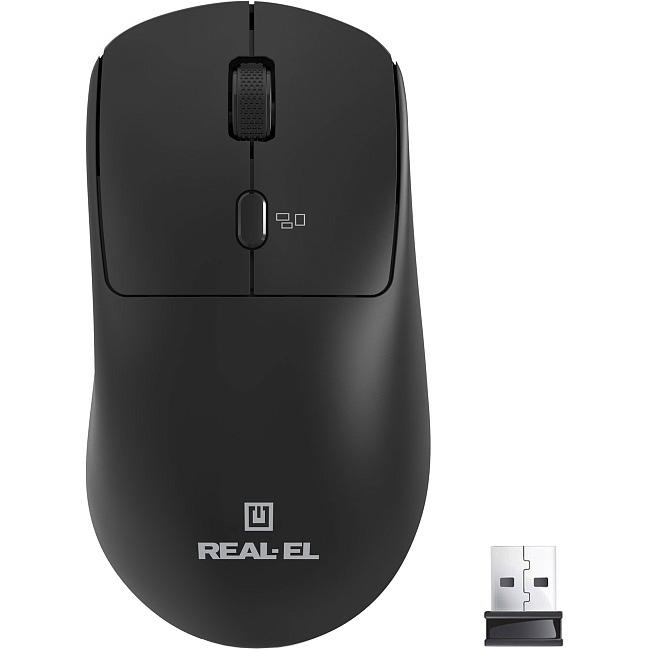 Миша REAL-EL RM-317 Wireless Black (EL123200052)