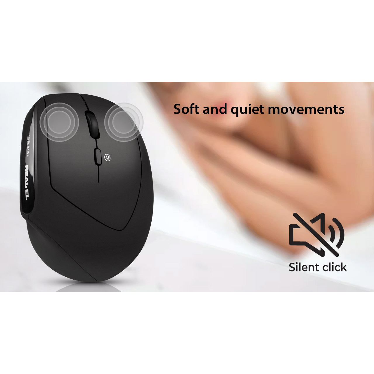 Миша REAL-EL RM-490 Wireless (EL123200058)