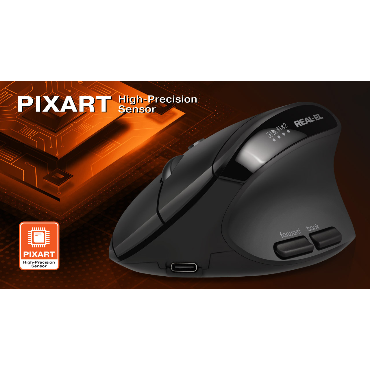 Миша REAL-EL RM-490 Wireless (EL123200058)