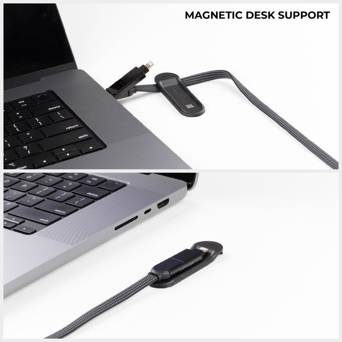 Кабель ROLLING SQUARE inCharge XL 2м Black (XLM01R)