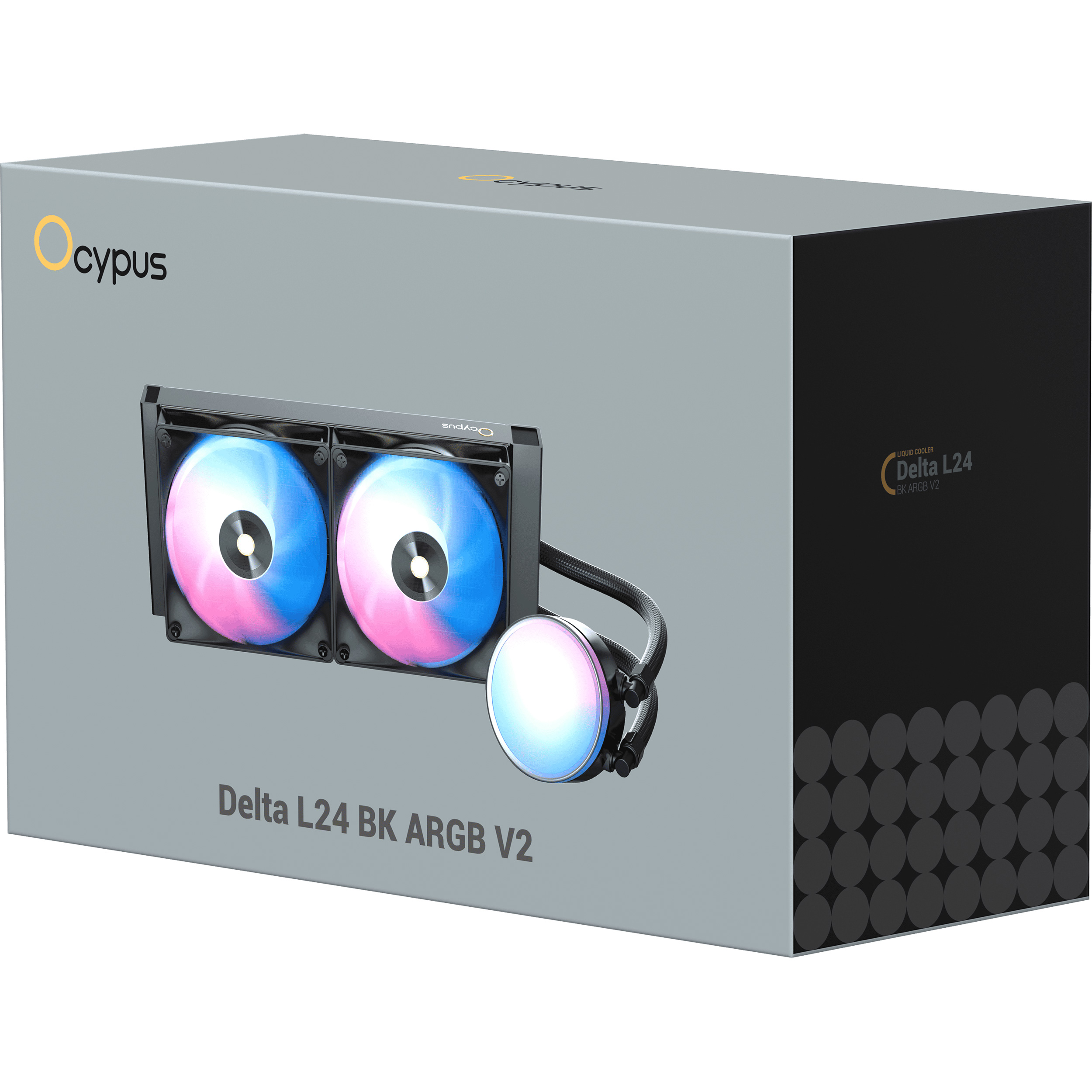 Система водяного охлаждения OCYPUS Delta L24 ARGB V2 Black