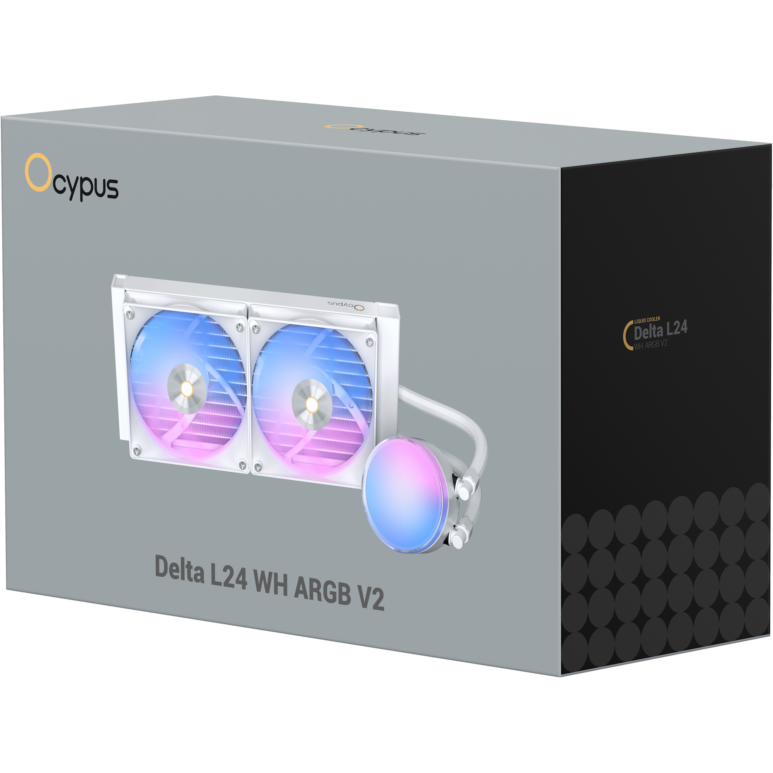 Система водяного охолодження OCYPUS Delta L24 ARGB V2 White