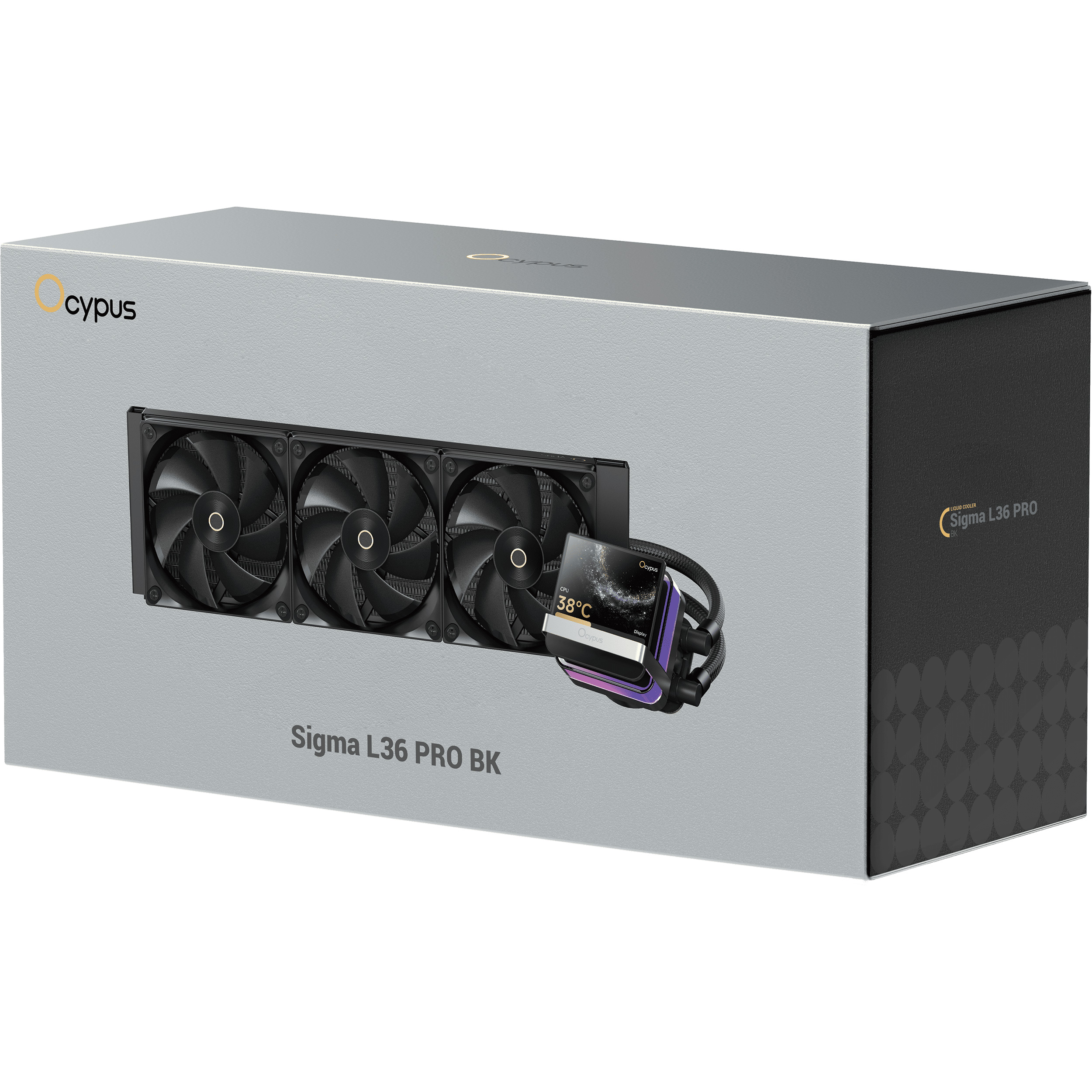 Система водяного охолодження OCYPUS Sigma L36 Pro Black