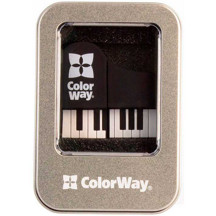 Флэшка 32GB COLORWAY Piano USB 3.0 (CW-USBPO32)