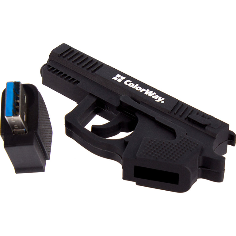 Флэшка 32GB COLORWAY Pistol USB 3.0 (CW-USBPL32)