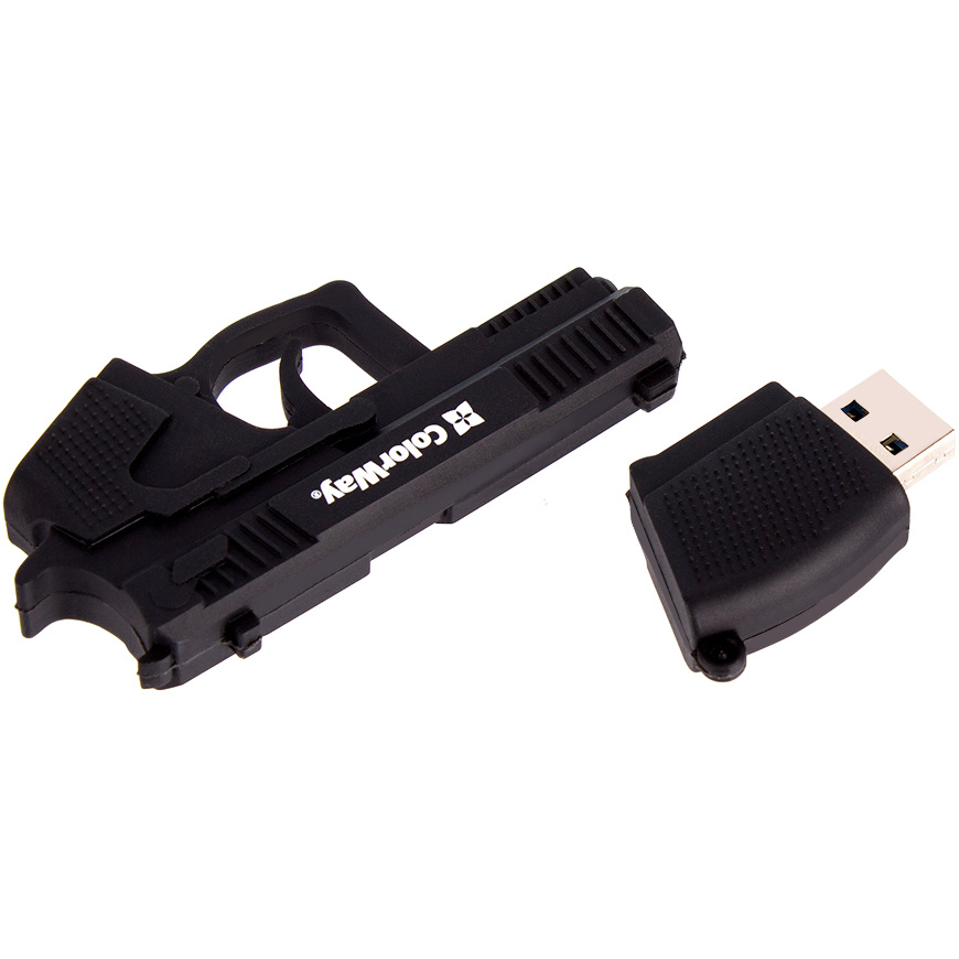 Флэшка 32GB COLORWAY Pistol USB 3.0 (CW-USBPL32)