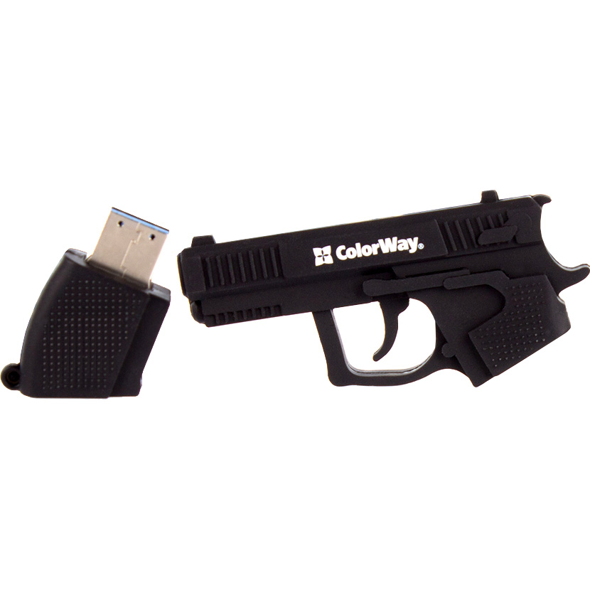 Флэшка 32GB COLORWAY Pistol USB 3.0 (CW-USBPL32)