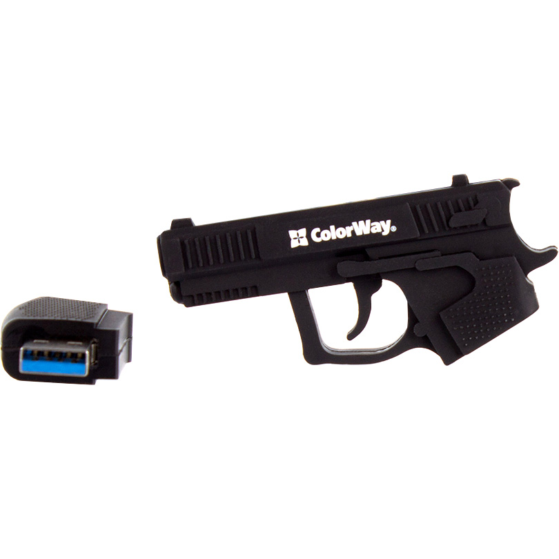 Флэшка 32GB COLORWAY Pistol USB 3.0 (CW-USBPL32)