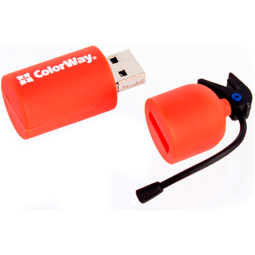 Флэшка 64GB COLORWAY Fire USB 3.0 (CW-USBFE64)