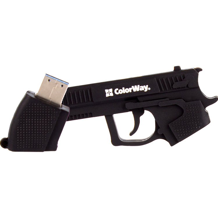 Флэшка 64GB COLORWAY Pistol USB 3.0 (CW-USBPL64)