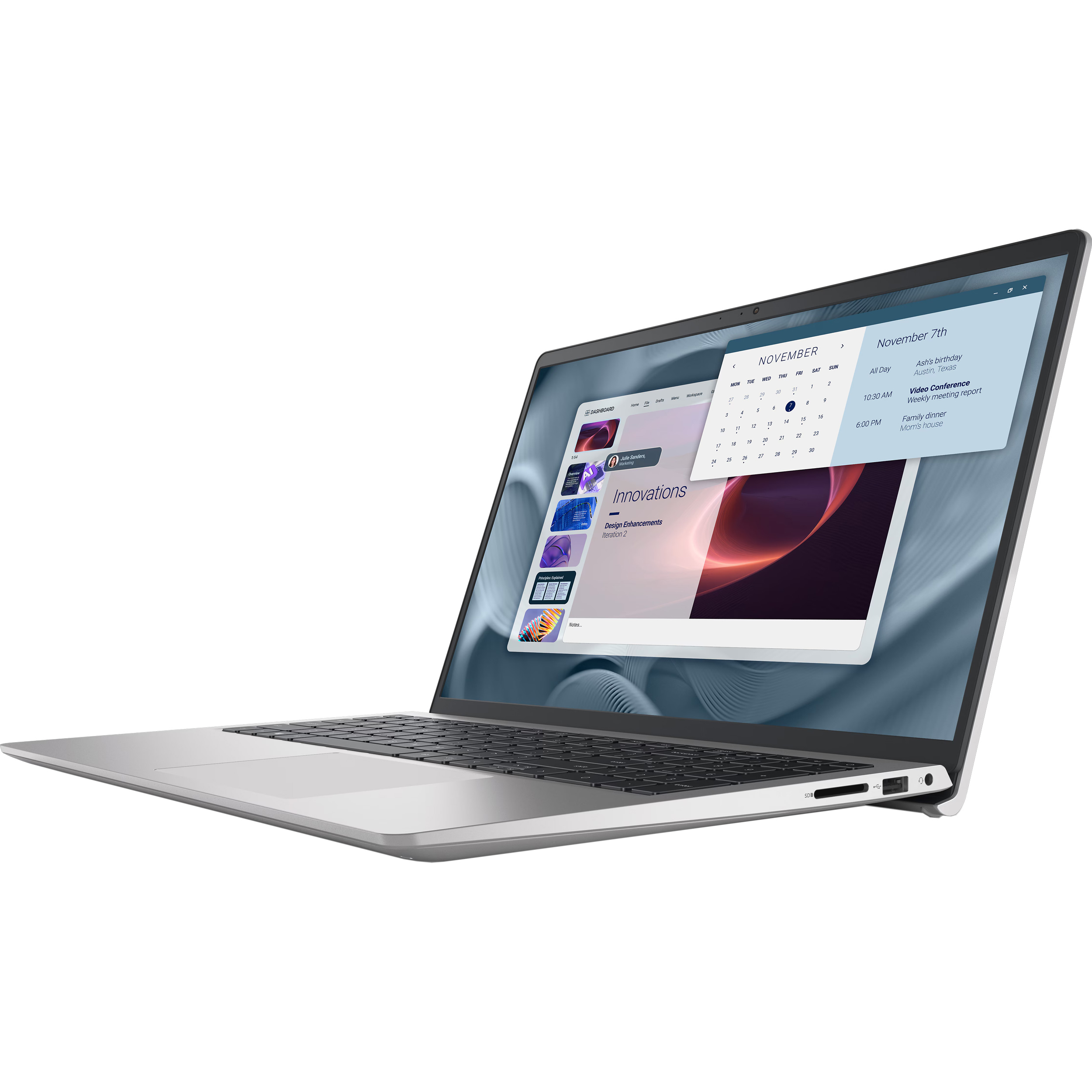Ноутбук DELL Pro 15 Essential Platinum Silver (PV15250_UA_004_P_UBU)
