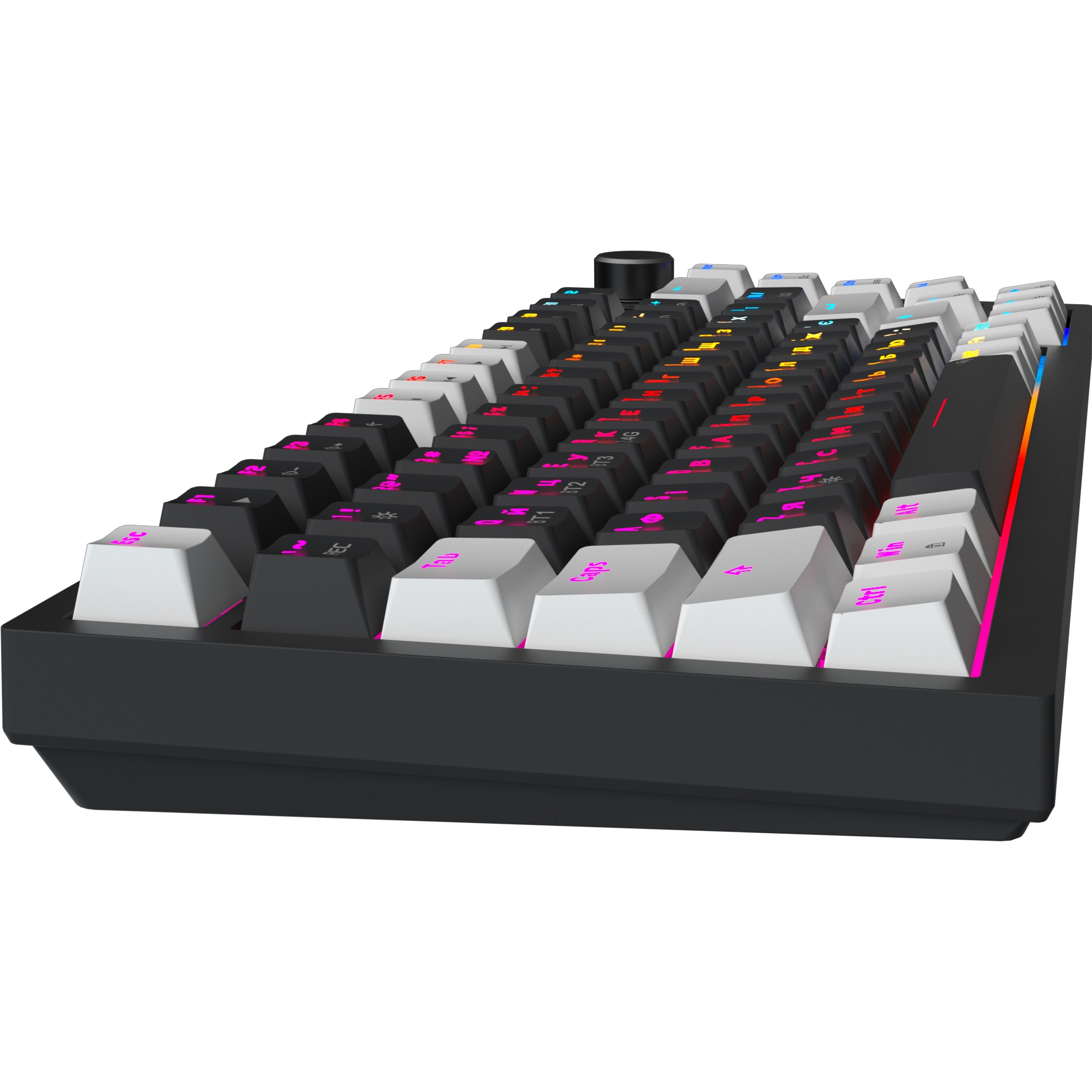Клавиатура беспроводная GAMEPRO Asgard Valhalla Pro MK160B-D-Pro Rainy Switch Black