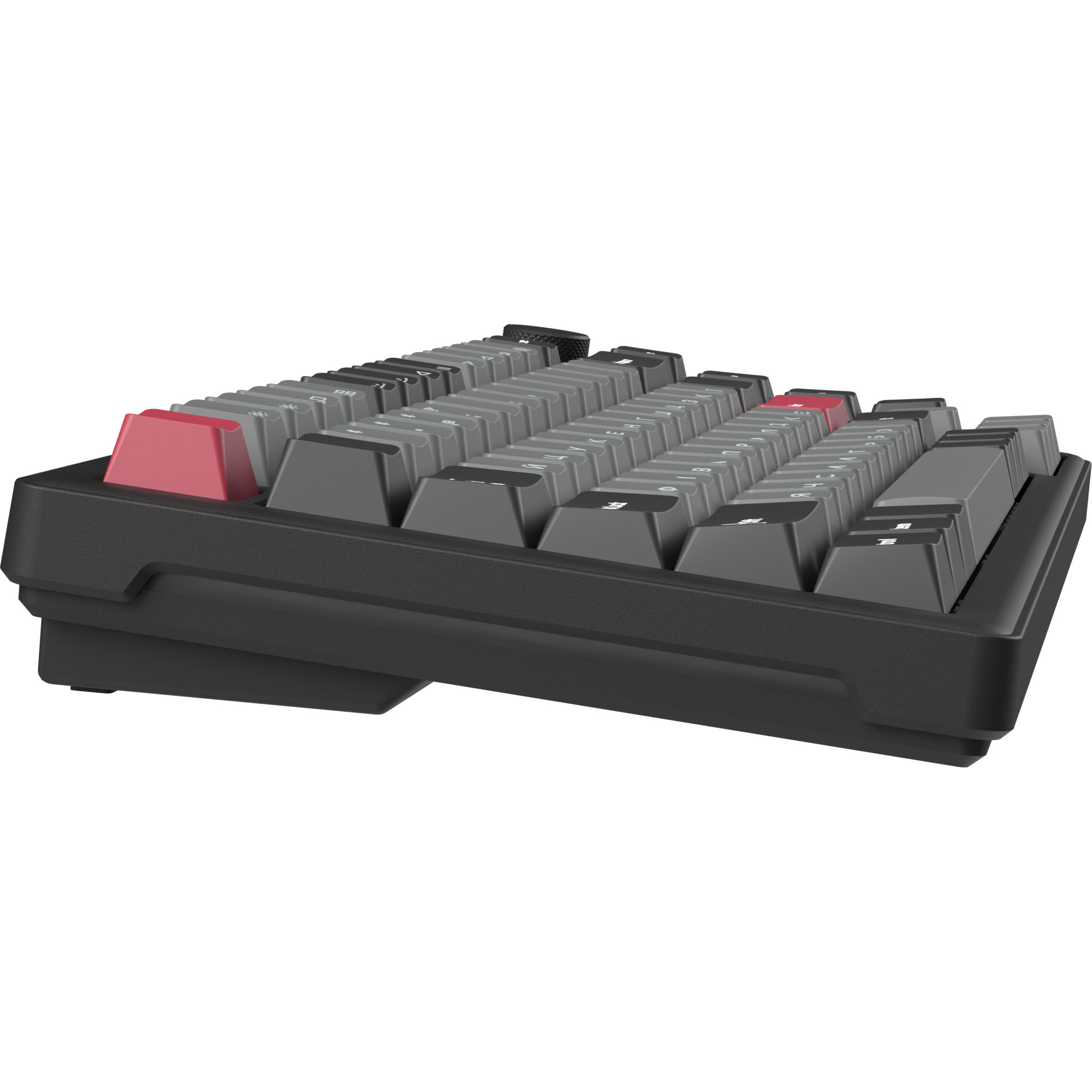 Клавіатура бездротова GAMEPRO Asgard Yord MK266BK Keychron Super Red Switch Black