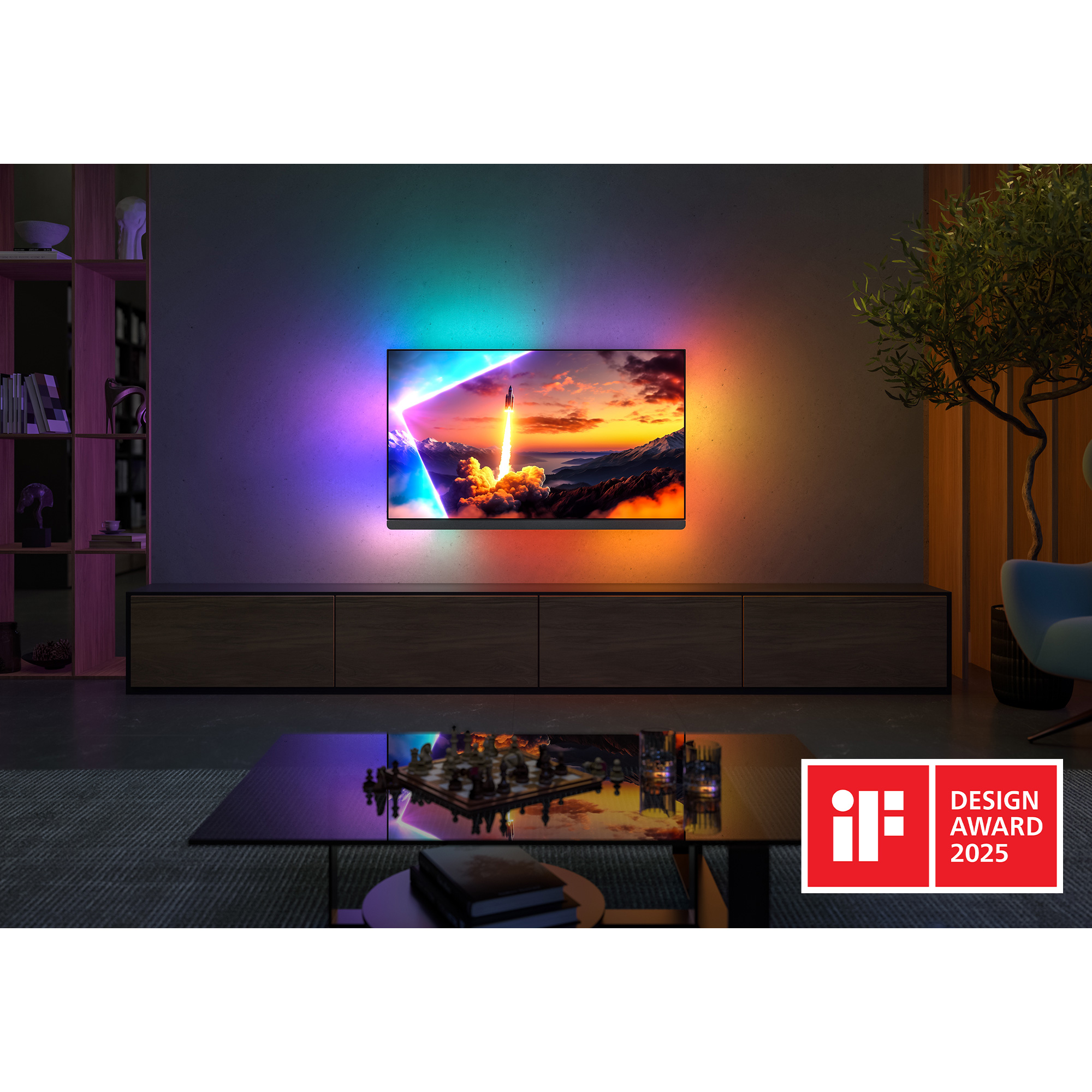 Телевизор PHILIPS 55" OLED 4K 55OLED910/12