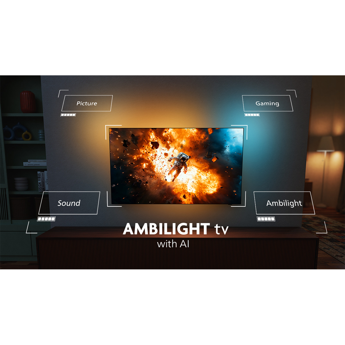 Телевизор PHILIPS 65" OLED 4K 65OLED910/12