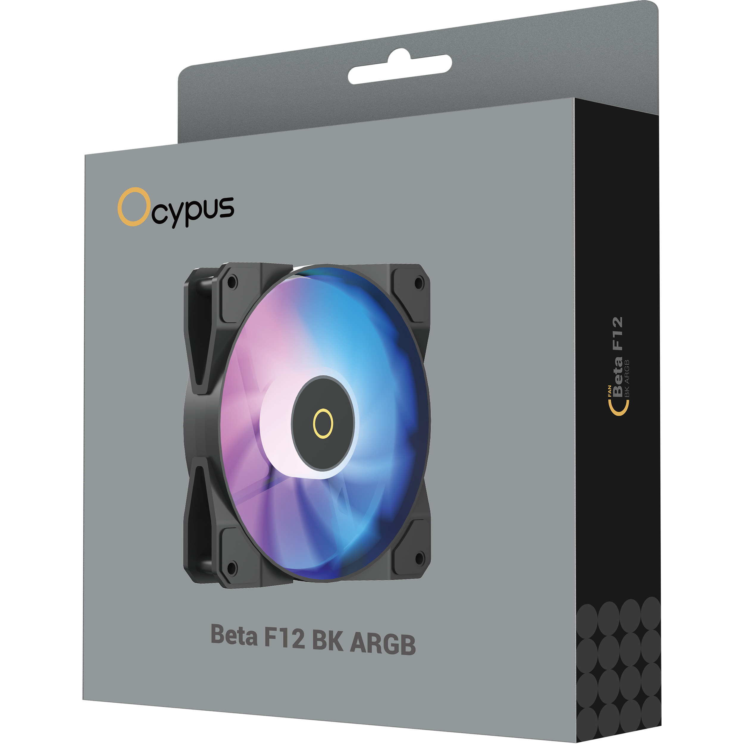 Вентилятор OCYPUS Beta F12 ARGB Black