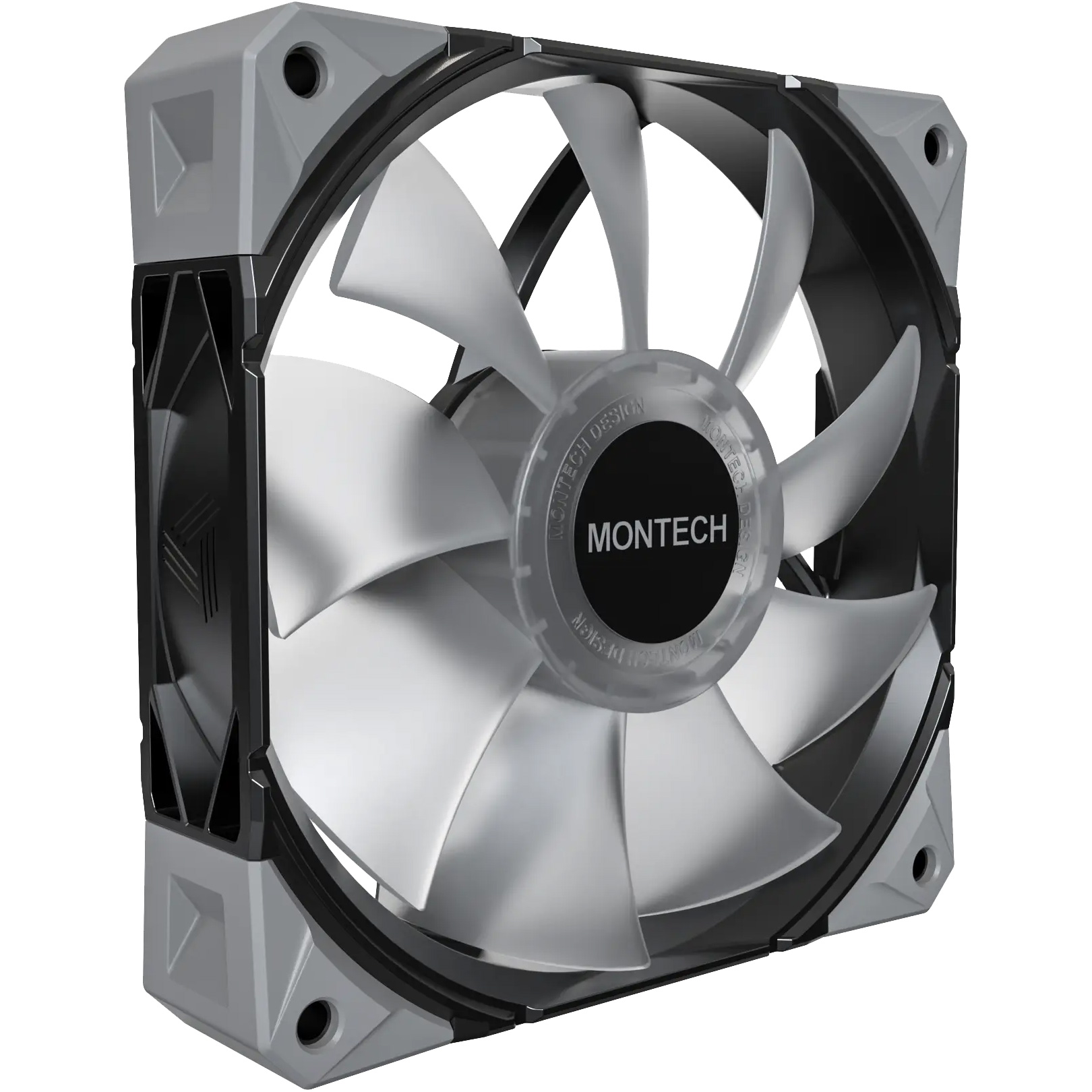 Комплект вентиляторов MONTECH E28 ARGB Black 3-Pack