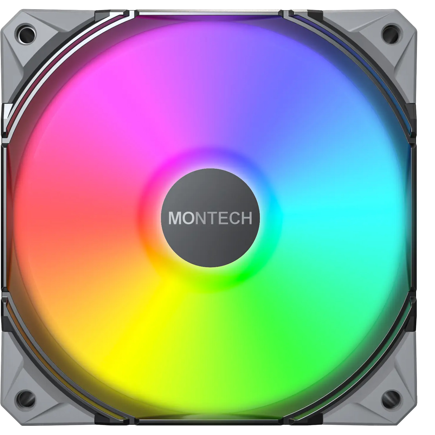 Комплект вентиляторов MONTECH E28 ARGB Black 3-Pack
