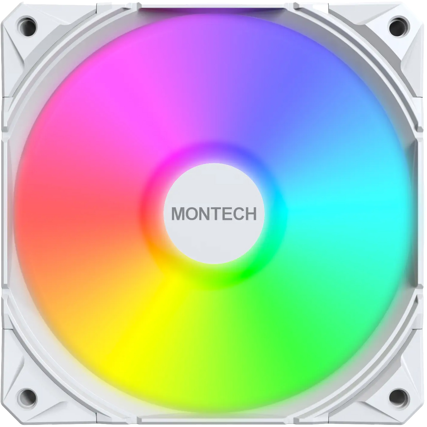 Комплект вентиляторов MONTECH E28 ARGB White 3-Pack
